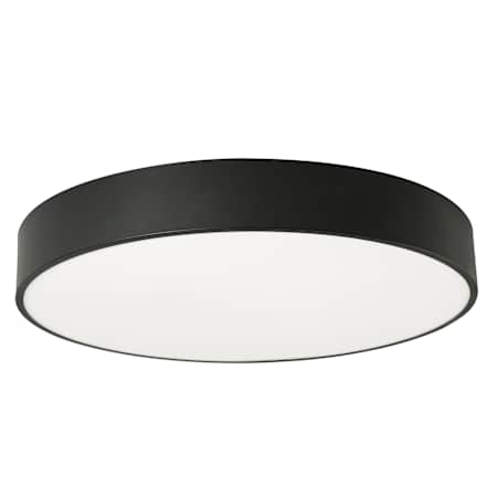 AFX Bailey 30" Wide LED Flush Mount Drum Ceiling Fixture Black