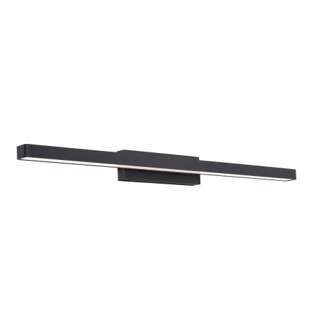 AFX Brock 2 Light 36" Wide LED Bath Bar Black / White