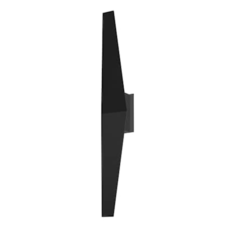 AFX Brink 36" Tall LED Wall Sconce Black