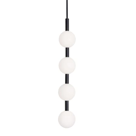 AFX Baroque 6" Wide Multi Light Pendant Black