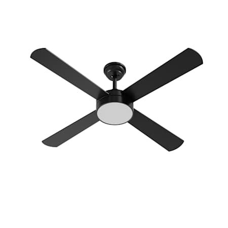 AFX Bryant 52" 4 Blade Indoor LED Ceiling Fan Black