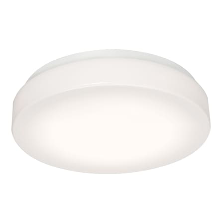 AFX Cirrus 14" Wide LED Flush Mount Bowl Ceiling Fixture White / White
