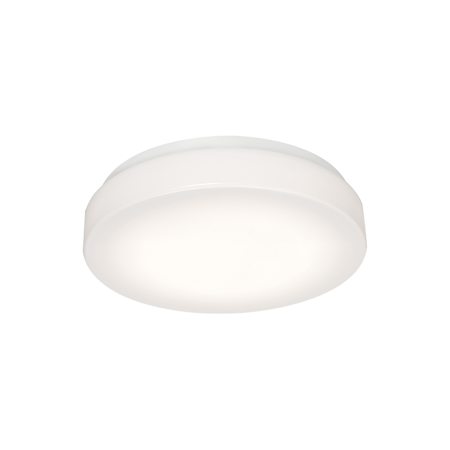 AFX Cirrus 19" Wide LED Flush Mount Drum Ceiling Fixture White