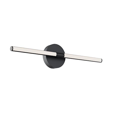 AFX Chicago 2 Light 24" Wide LED Bath Bar Black