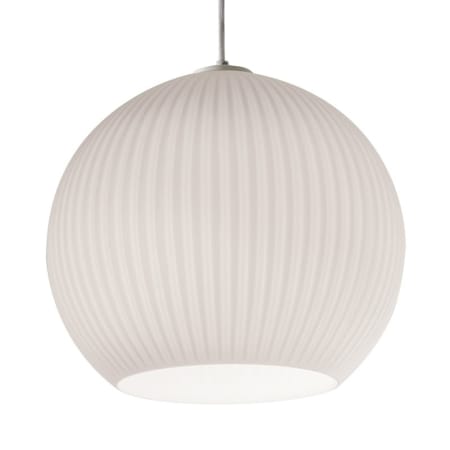 AFX Cleo Single Light 13" Wide Pendant White