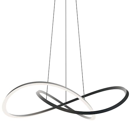 AFX Celeste 32" Wide Suspension Pendant Black
