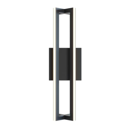 AFX Cass 4 Light 16" Tall LED Bathroom Sconce - ADA Black
