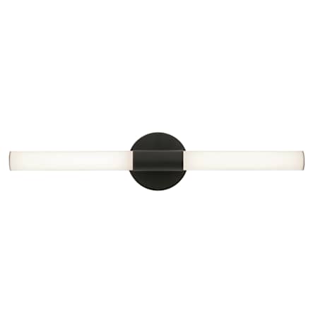 AFX Dion 2 Light 24" Wide Vanity Light Black