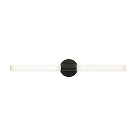 AFX Dion 2 Light 36" Wide Vanity Light Black