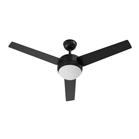 AFX Davis 52" 3 Blade Indoor LED Ceiling Fan Black