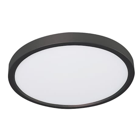 AFX Edge 8" Wide LED Flush Mount Ceiling Fixture Black