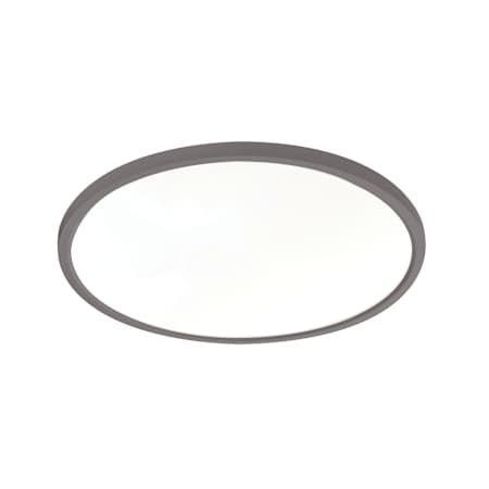 AFX Edge Round 20" Wide Flush Mount Ceiling Fixture Black
