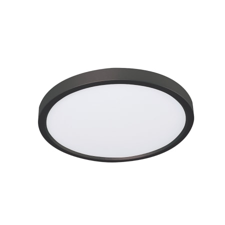 AFX Edge Round 24" Wide LED Flush Mount Drum Ceiling Fixture - 120 Volts Black