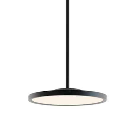 AFX Edge Round 16" Wide Pendant Black / White