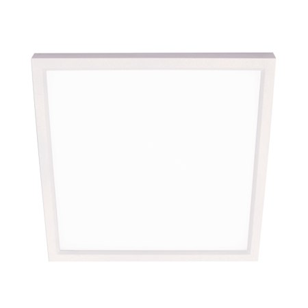 AFX Edge Square 4" Wide LED Flush Mount Ceiling Fixture White