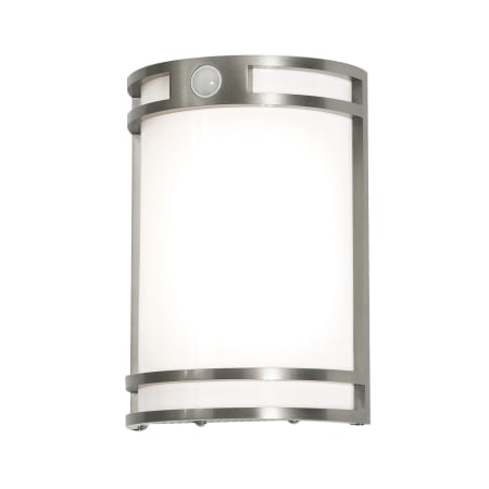 AFX Elston 10" Tall LED Outdoor Wall Sconce with Photocell Brushed Aluminum