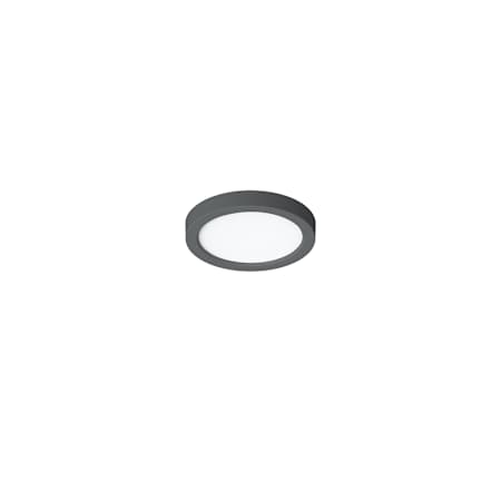 AFX Eon 5" Wide LED Flush Mount Ceiling Fixture Black