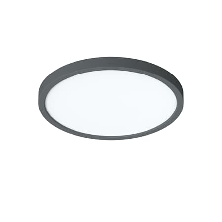 AFX Eon 14" Wide LED Flush Mount Ceiling Fixture Black