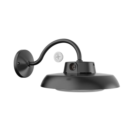 AFX Gilbert 10" Tall LED Outdoor Wall Sconce Black