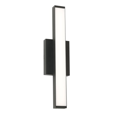 AFX Gale 18" Tall LED Wall Sconce Textured Black