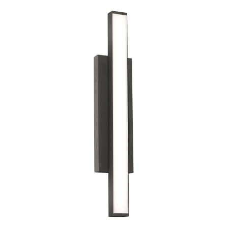 AFX Gale 24" Tall LED Wall Sconce Textured Black