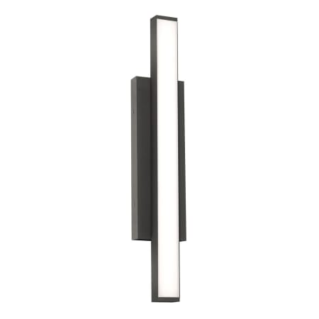 AFX Gale 36" Tall LED Wall Sconce Textured Black