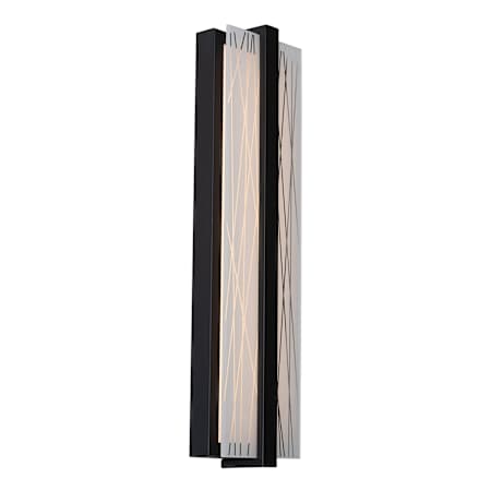 AFX Gallery 20" Tall LED Wall Sconce Black
