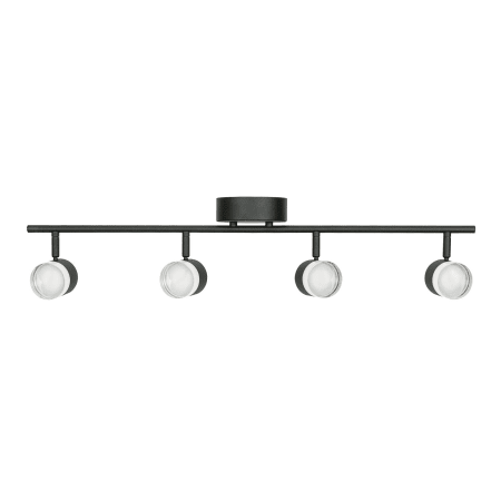 AFX Gregor 30" Wide LED Fixed Rail Linear Ceiling Fixture Black