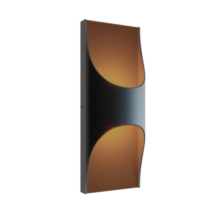 AFX Harrison 12" Tall LED Wall Sconce Black