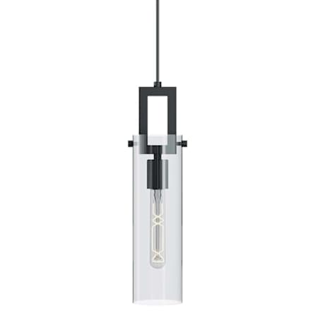 AFX Houston 4" Wide Mini Pendant Black