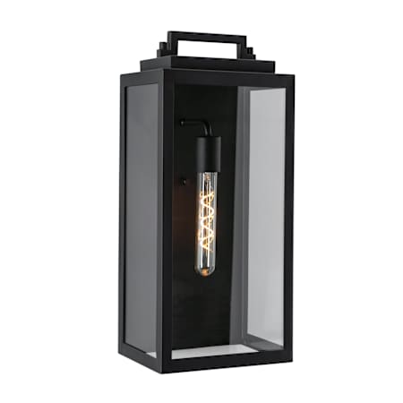 AFX Kansas 19" Tall Outdoor Wall Sconce Black