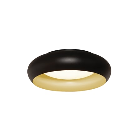 AFX Kayce 12" Wide LED Flush Mount Ceiling Fixture Black