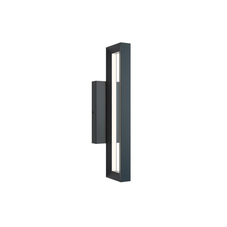 AFX Liam 18" Tall LED Outdoor Wall Sconce Black / White