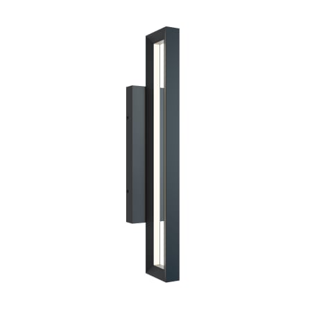 AFX Liam 24" Tall LED Outdoor Wall Sconce Black / White