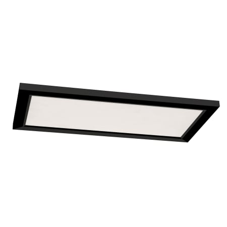 AFX Lugano 24" Wide Dimmable LED Flush Mount Ceiling Fixture Black