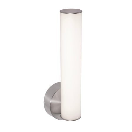 AFX Leia 14" Tall LED Bathroom Sconce Satin Nickel / Frosted