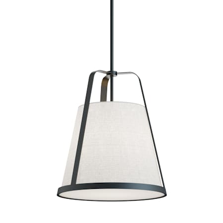 AFX Lizzette 18" Wide Pendant Black