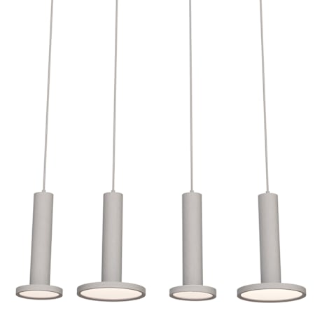 AFX Luna 36" Wide LED Linear Pendant White