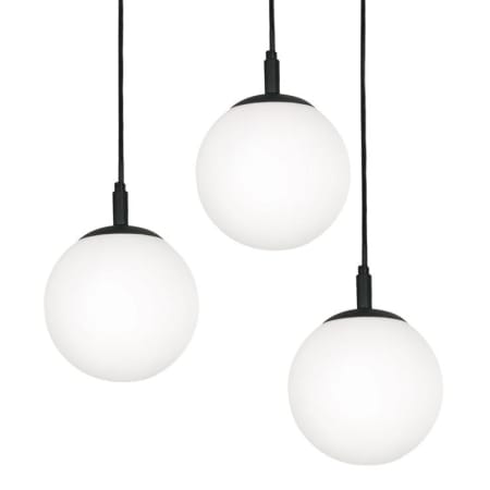 AFX Loretto 3 Light 18" Wide Multi Light Pendant Black