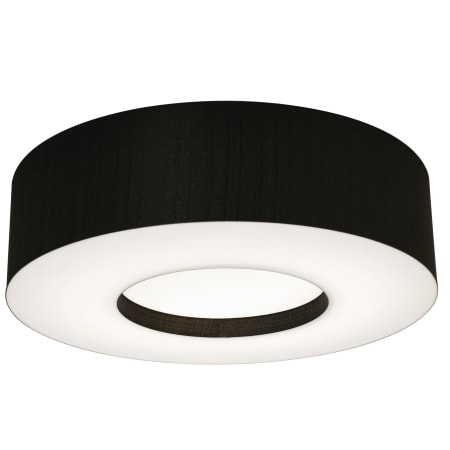 AFX Montclair 2 Light 13" Wide Flush Mount Drum Ceiling Fixture Black
