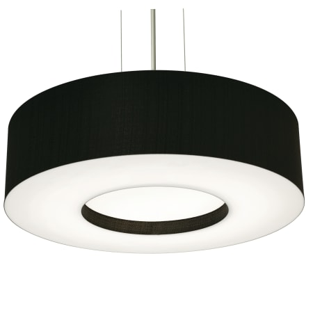 AFX Montclair 3 Light 20" Wide Suspension Pendant with Laminated Shade Satin Nickel