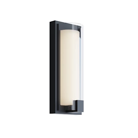 AFX Mesa 12" Tall Wall Sconce Black