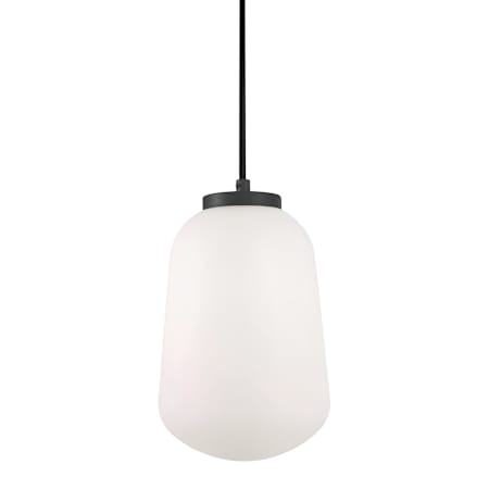 AFX Olivia 7" Wide LED Mini Pendant Black