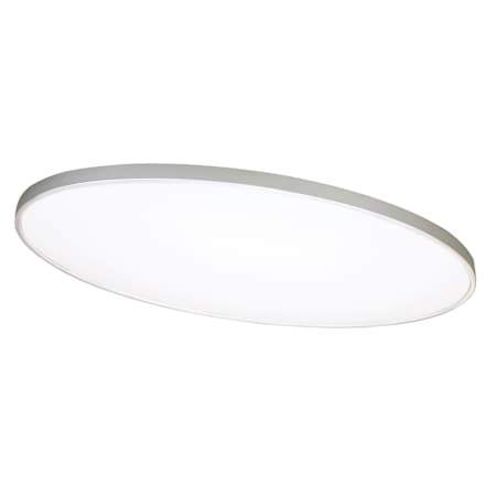 AFX Ideal 33" Wide LED Flush Mount Ceiling Fixture Satin Nickel / White