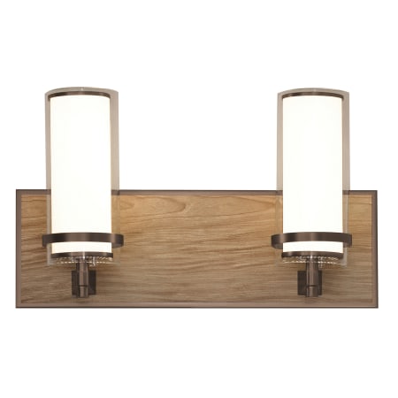 AFX Arden 2 Light 16" Wide Integrated LED Bathroom Vanity Light Oil Rubbed Bronze