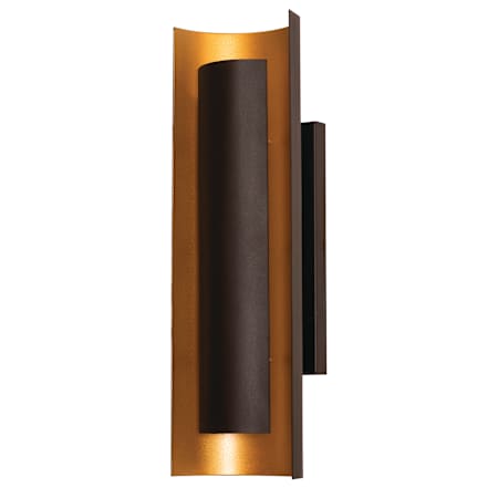 AFX Reveal 16" Tall Wall Sconce Black / Gold / White