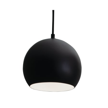 AFX Roxy Single Light 6" Wide Mini Pendant Black