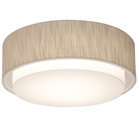 AFX Sanibel 2 Light 16" Wide Flush Mount Drum Ceiling Fixture Jute