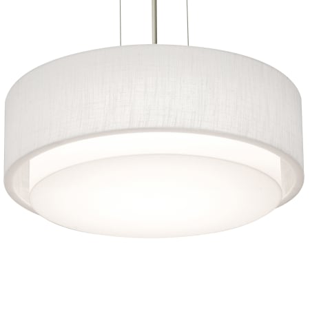 AFX Sanibel 2 Light 16" Wide Suspension Pendant Satin Nickel