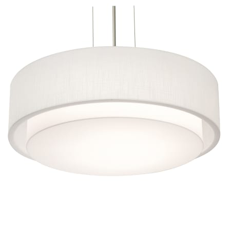 AFX Sanibel 3 Light 18" Wide Suspension Pendant Satin Nickel